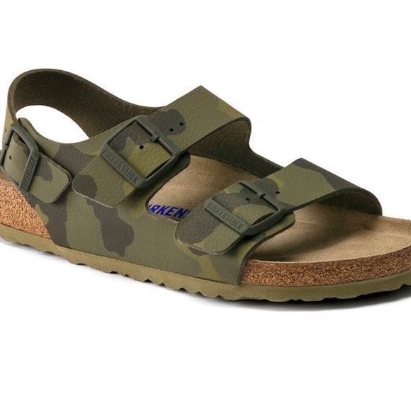 BIRKENSTOCK Milano Camo Birko Flor Sandal Army camouflage sandal 7 - 7.5 size 38 - Picture 7 of 12